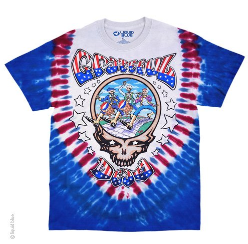 Grateful Dead Vintage 30th Anniversary Tie Dye T-Shirt XL