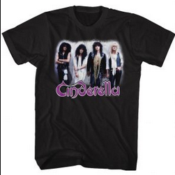 Mens Cinderella The Last Mile T-Shirt - HalfMoonMusic