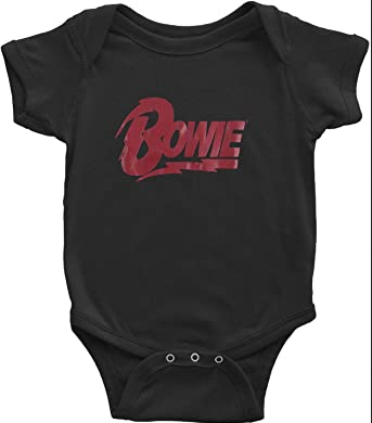 David Bowie Logo Onesie - HalfMoonMusic