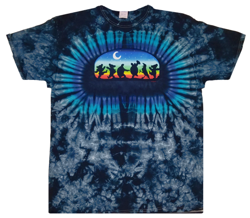 Men's Grateful Dead Moondance Tie-Dye T-Shirt - HalfMoonMusic
