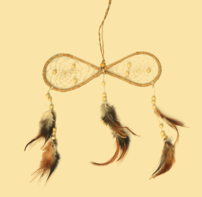 Infinite Hemp Dreamcatcher - HalfMoonMusic