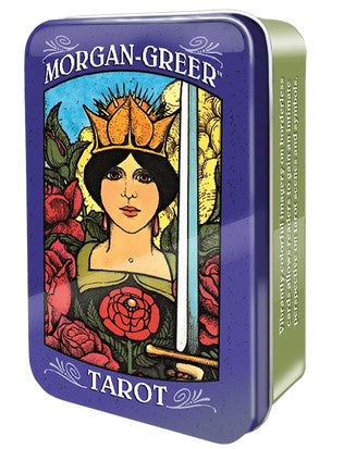 Morgan-Greer Tin Tarot Card Deck - HalfMoonMusic