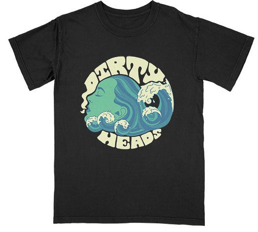 Mens Dirty Heads Hair Waves T-Shirt - HalfMoonMusic
