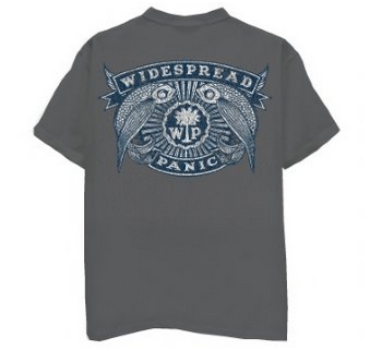 Mens Widespread Panic Coastal T-Shirt - HalfMoonMusic