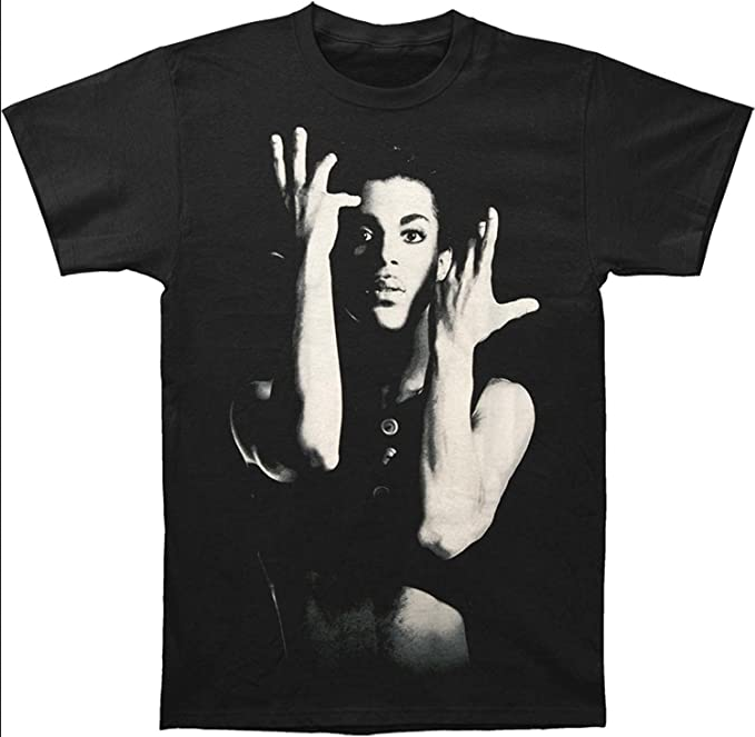 Mens Prince Parade Portrait T-Shirt - HalfMoonMusic