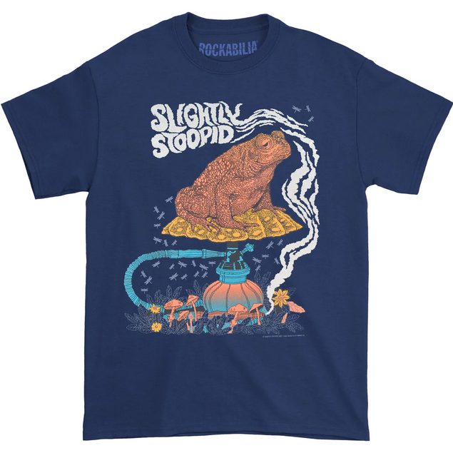 Mens Slightly Stoopid Smoking Toad T-Shirt - HalfMoonMusic