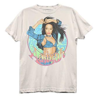 Women's Aaliyah World Tour 95 T-Shirt - HalfMoonMusic
