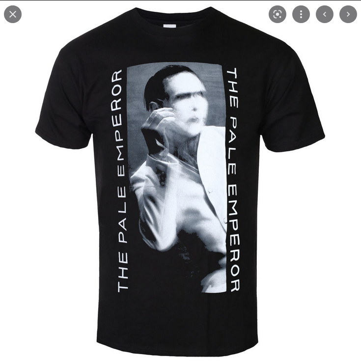 Men's Marylin Manson The Pale Emporer T-Shirt - HalfMoonMusic