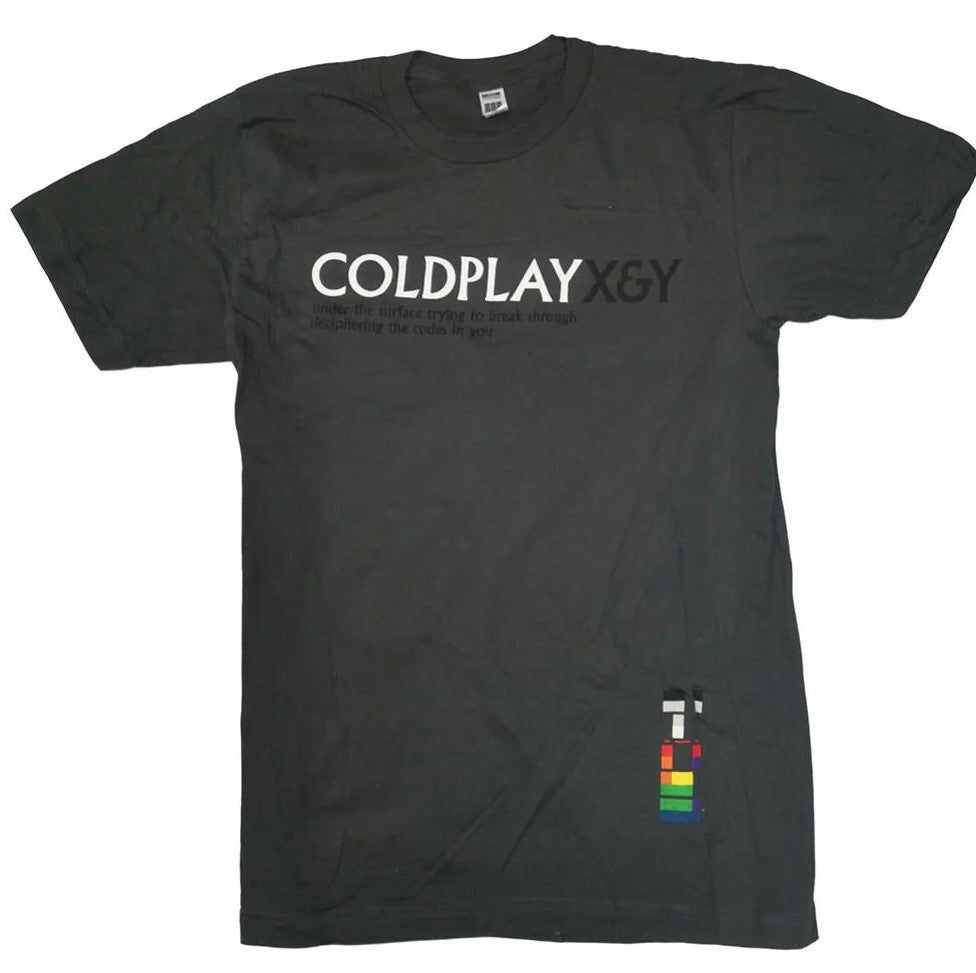 Mens Coldplay Under The Surface T-shirt - HalfMoonMusic