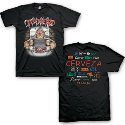 Men's Tankard Cerveza T-Shirt - HalfMoonMusic