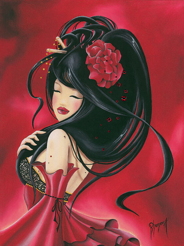 Preciously Lilou Art Print - HalfMoonMusic