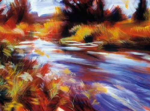 Sounara Saffron Edt. Art Print - HalfMoonMusic