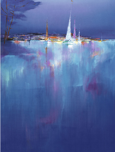 Marina Azzurra Art Print - HalfMoonMusic
