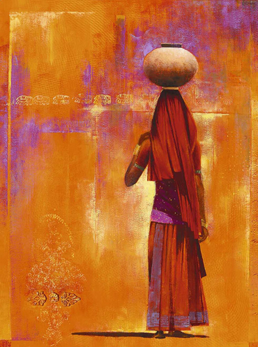 Kovalam by Ravi Varghese Art Print - HalfMoonMusic