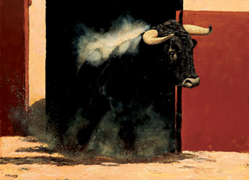 Sortie de Toril Art Print - HalfMoonMusic