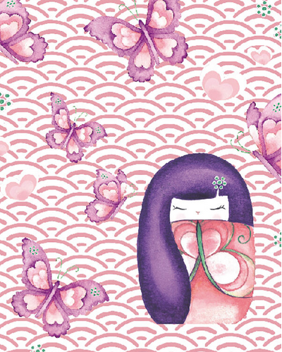 Cho, The Mizuki Dolls Art Print - HalfMoonMusic