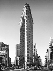 Flatiron Building Art Print - HalfMoonMusic
