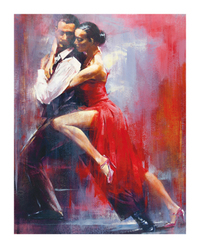 Tango Nuevo I Art Print - HalfMoonMusic