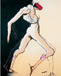 Corrida IV Art Print - HalfMoonMusic