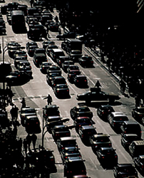 5th Avenue Manhattan Art Print - HalfMoonMusic