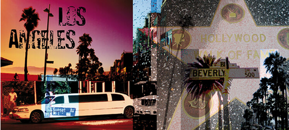 Los Angeles Art Print - HalfMoonMusic