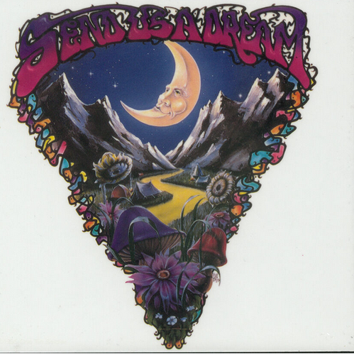 Send Us A Dream Window Sticker - HalfMoonMusic
