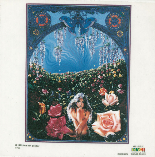 Butterfly Garden Window Sticker - HalfMoonMusic