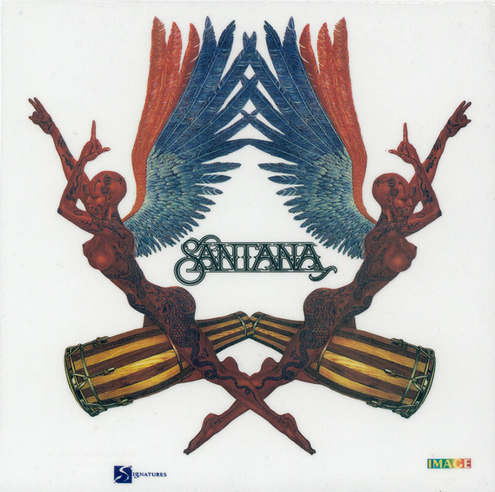 Santana Window Sticker - HalfMoonMusic
