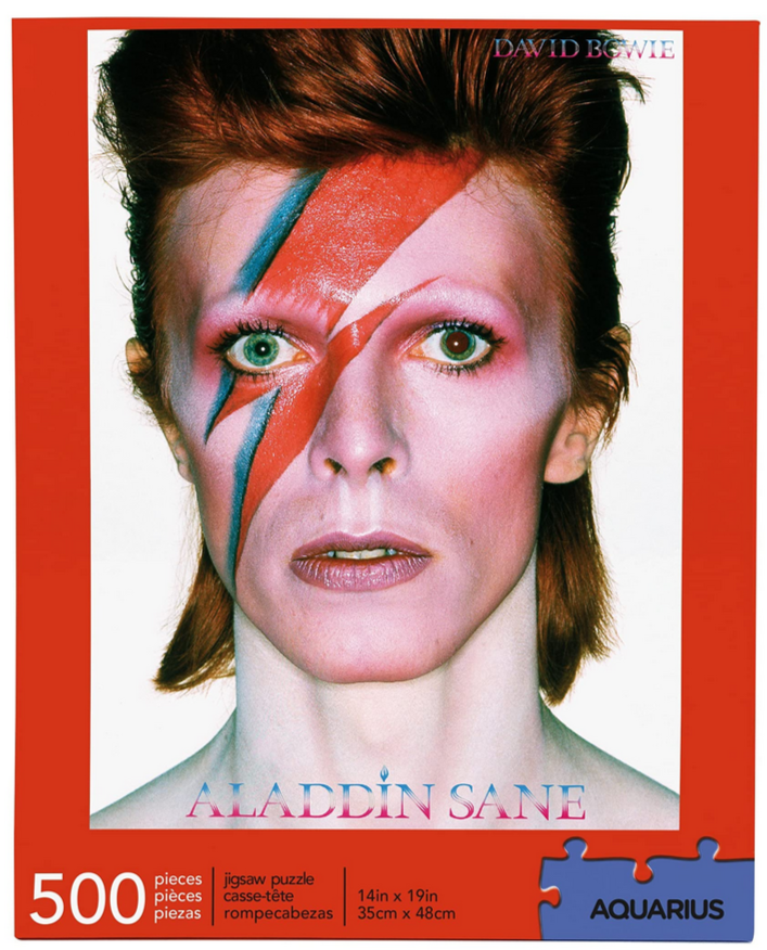 David Bowie Aladdin Sane 500 Piece Puzzle - HalfMoonMusic