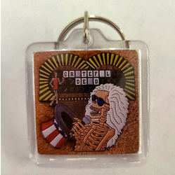 Grateful Dead Picture Key Chain - HalfMoonMusic