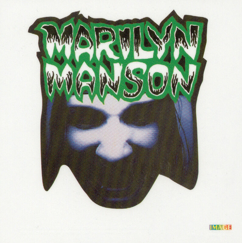 Marilyn Manson Window Sticker - HalfMoonMusic