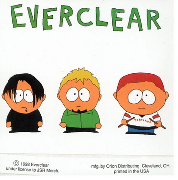 Everclear Boys Window Sticker - HalfMoonMusic