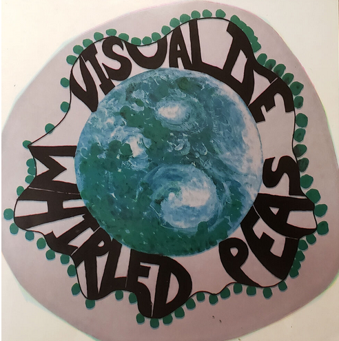 Visualize Whirled Peas Window Sticker - HalfMoonMusic