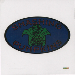 Smashing Pumpkins Logo Window Sticker - HalfMoonMusic