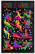 Zodiac Blacklight Poster - HalfMoonMusic