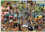 A Visual History of Pop Music Poster - HalfMoonMusic