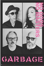 Garbage No Gods No Masters Poster - HalfMoonMusic