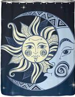 Celestial Shower Curtain - HalfMoonMusic