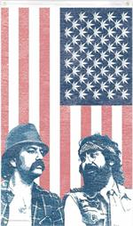 Cheech and Chong American Flag - HalfMoonMusic
