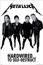 Metallica Hardwired Poster - HalfMoonMusic