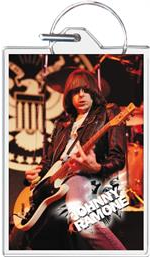 Johnny Ramone Live Keychain - HalfMoonMusic