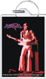 Jimi Hendricks Guitar Keychain - HalfMoonMusic