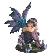 Blue Fairy Statue - HalfMoonMusic