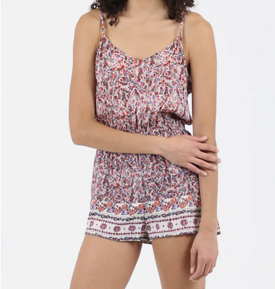 Floral Romper - HalfMoonMusic