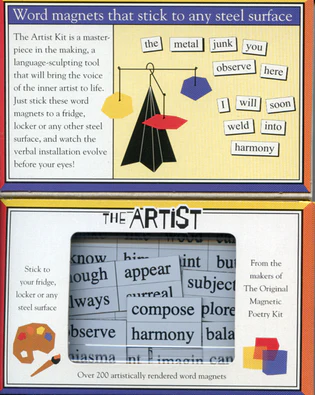 Magnetic Poetry Kit: Artist Edition - HalfMoonMusic