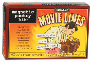 Magnetic Poetry Kit: Mixed-Up Movie Lines Edition - HalfMoonMusic