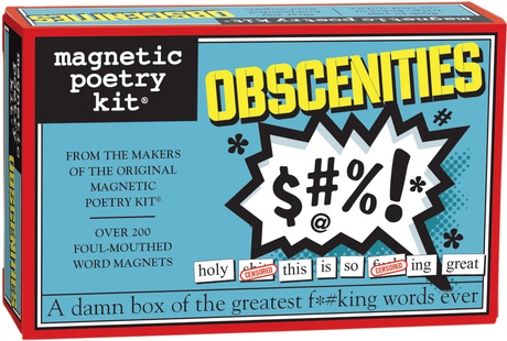 Magnetic Poetry Kit: Obscenities Edition - HalfMoonMusic