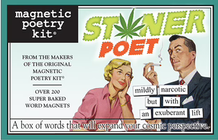 Magnetic Poetry Kit: Stoner Poet Edition - HalfMoonMusic