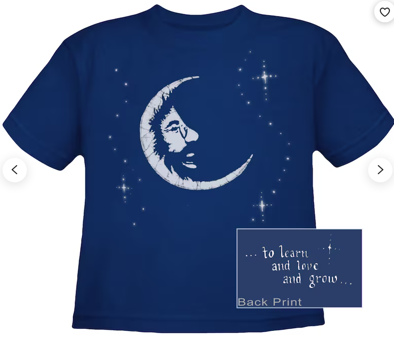 Men's Jerry Moon Navy T-Shirt - HalfMoonMusic