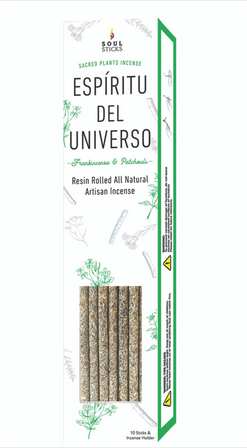 Frankincense & Patchouli Artisian Rolled Incense - HalfMoonMusic